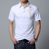 Casual 23 Design Style Brand 95% Cotton Summer POLO SHIRT Short Sleeves Men Fashion Plus Size M-5XL 6XL Tops Tees Clothes
