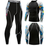 men's thermal underwear male apparel sets autumn winter warm clothe riding suit quick drying thermo underwear men clothing